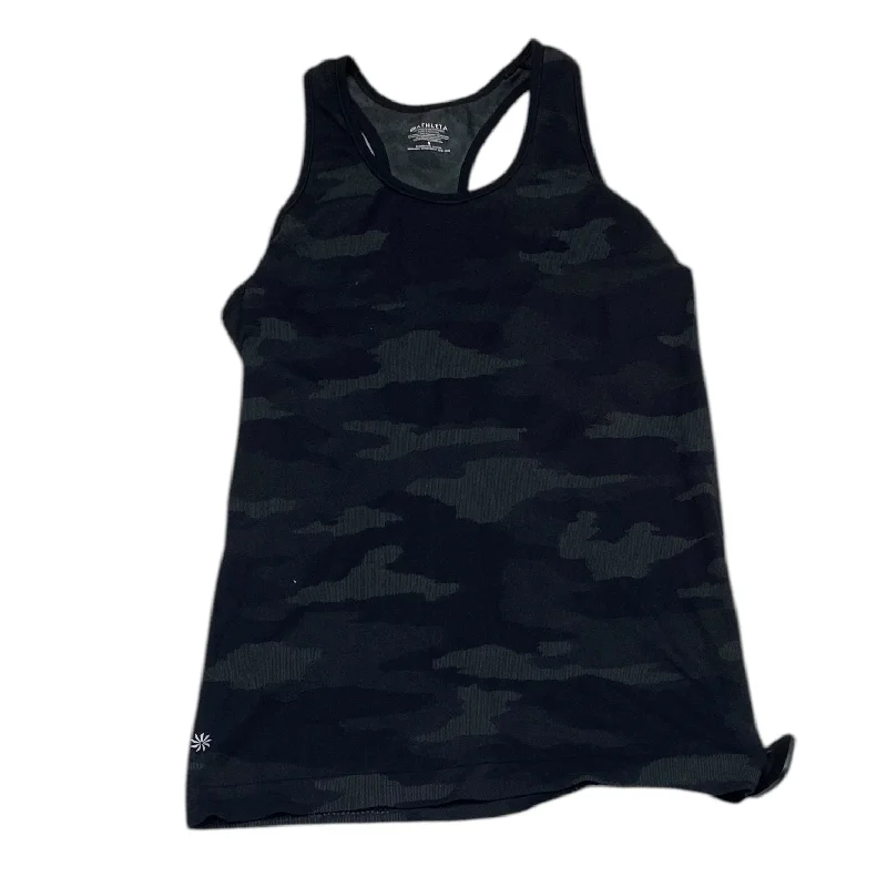 Yoga Tops for Full Range of Motion -Athletic Tank Top By Athleta In Black & Grey, Size: S Yoga Tops for Full Range of Motion -Athletic Tank Top By Athleta In Black & Grey, Size: S