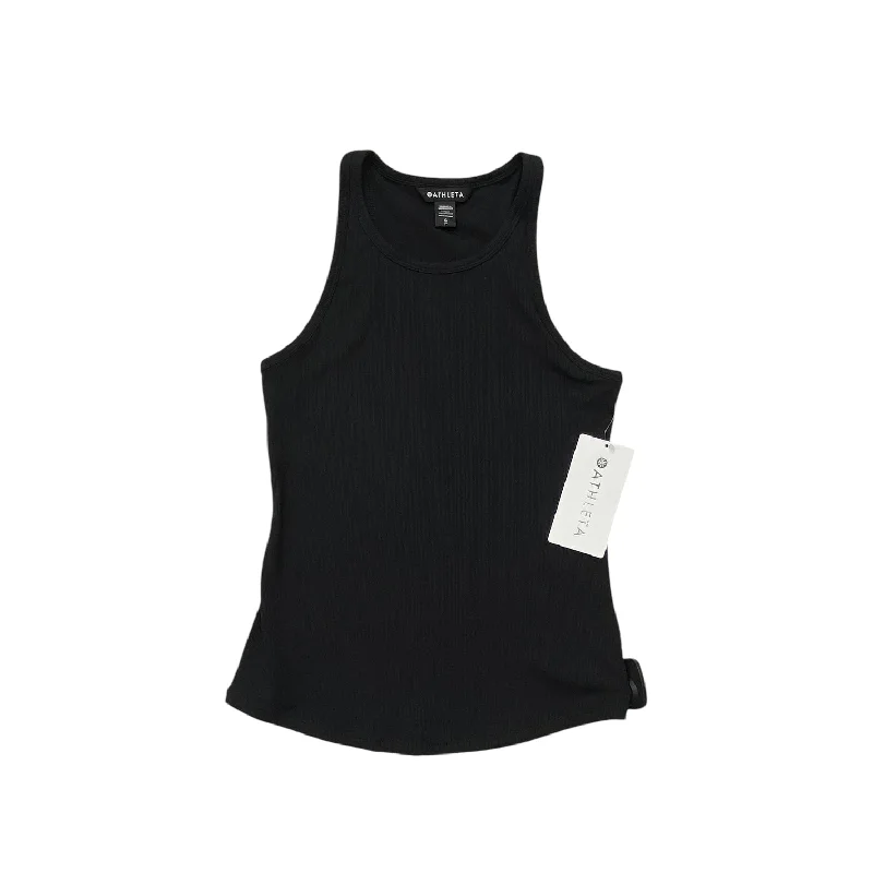 Loose Fit Yoga Tops for Easy Movement -Athletic Tank Top By Athleta In Black, Size: S Loose Fit Yoga Tops for Easy Movement -Athletic Tank Top By Athleta In Black, Size: S