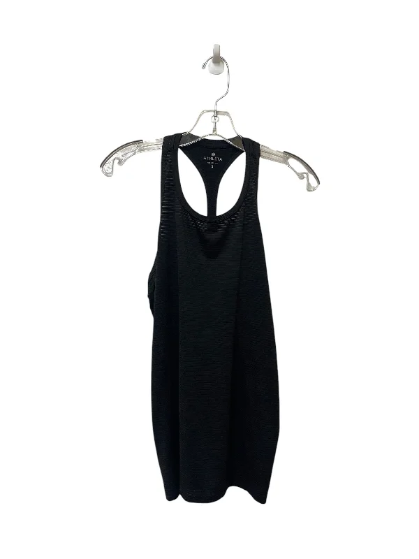 High-Waisted Yoga Tops -Athletic Tank Top By Athleta In Black, Size: S