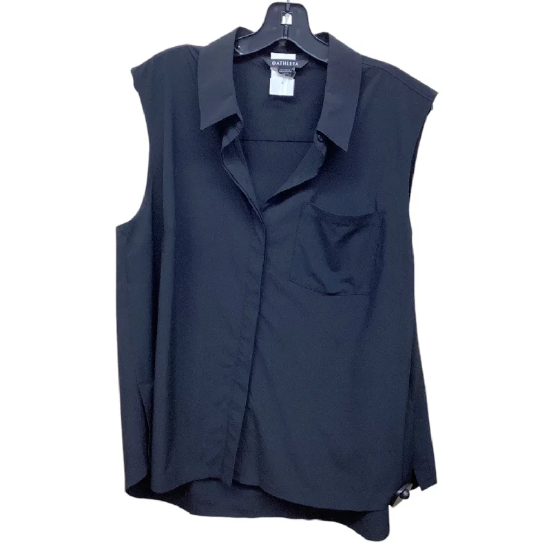 Yoga Tops for Running -Athletic Tank Top By Athleta In Black, Size: Xl