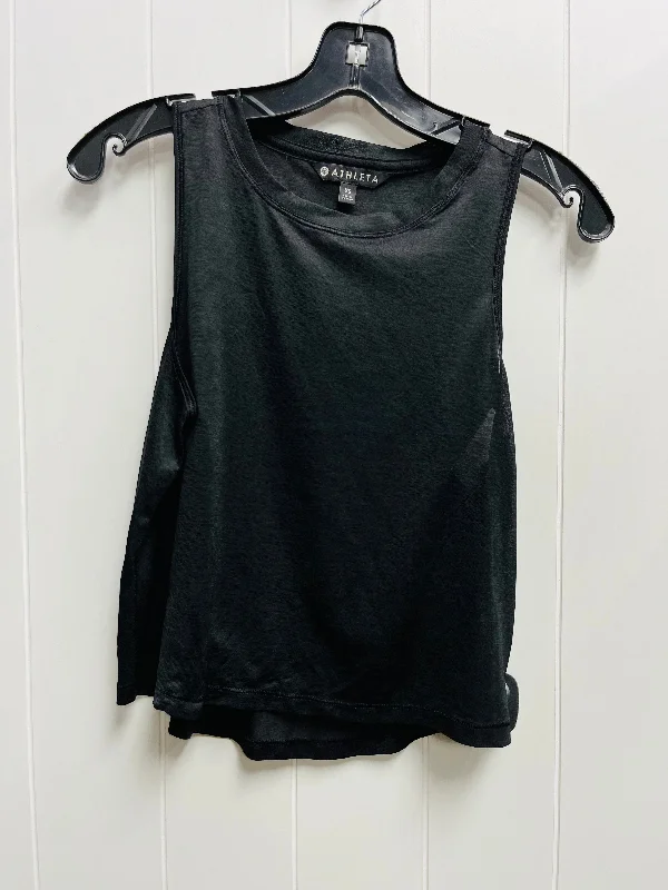 Yoga Tops for Better Mobility -Athletic Tank Top By Athleta In Black, Size: Xs
