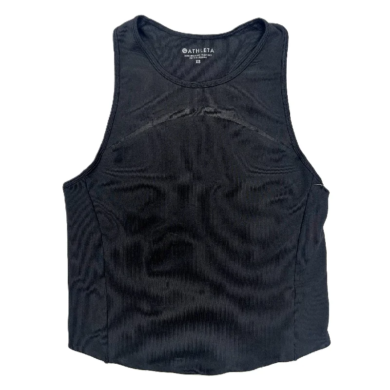 Yoga Tops for Hot and Cold Yoga Practices -Athletic Tank Top By Athleta In Black, Size: Xs
