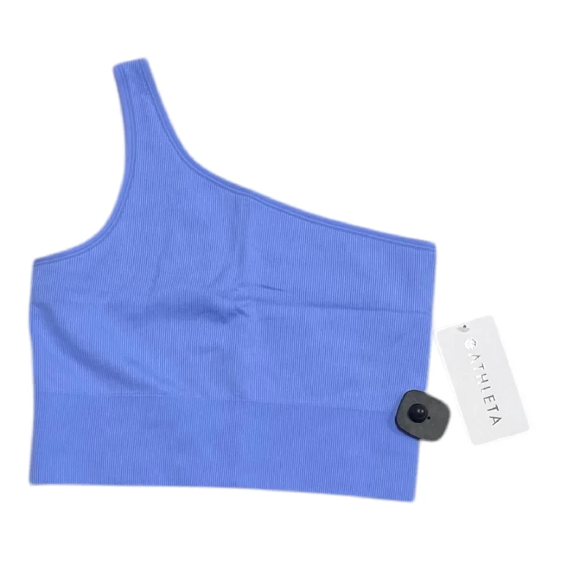 Breathable Yoga Tops for Hot Weather -Athletic Tank Top By Athleta In Blue, Size: M