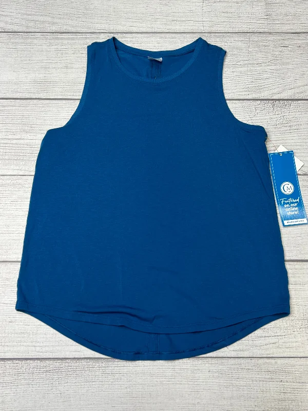 Stretchable Yoga Tops -Athletic Tank Top By Athleta In Blue, Size: M