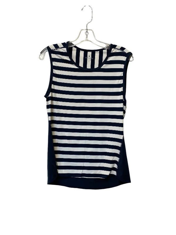 Lightweight Yoga Tops for Summer -Athletic Tank Top By Athleta In Blue, Size: S