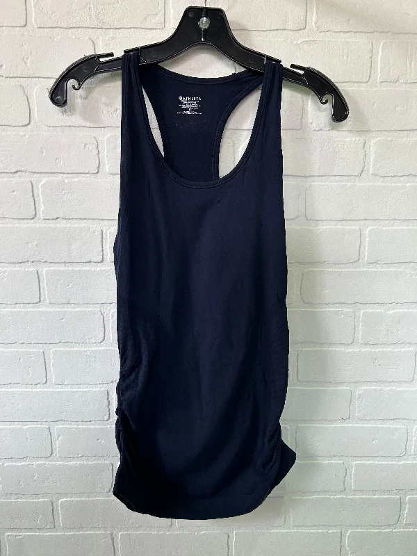 Yoga Tops for Relaxing Flexibility -Athletic Tank Top By Athleta In Blue, Size: S