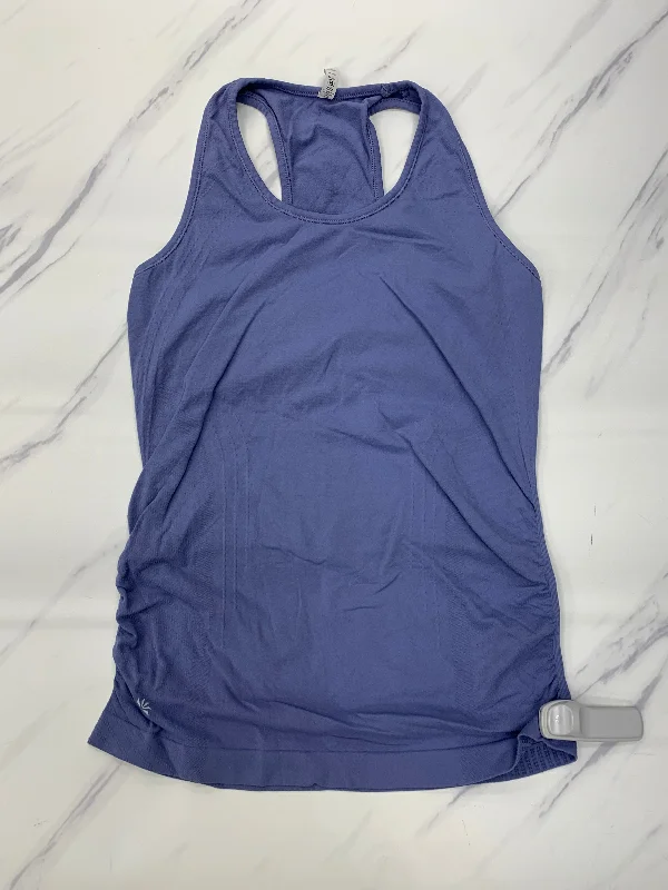 Premium Yoga Tops for Women -Athletic Tank Top By Athleta In Blue, Size: S