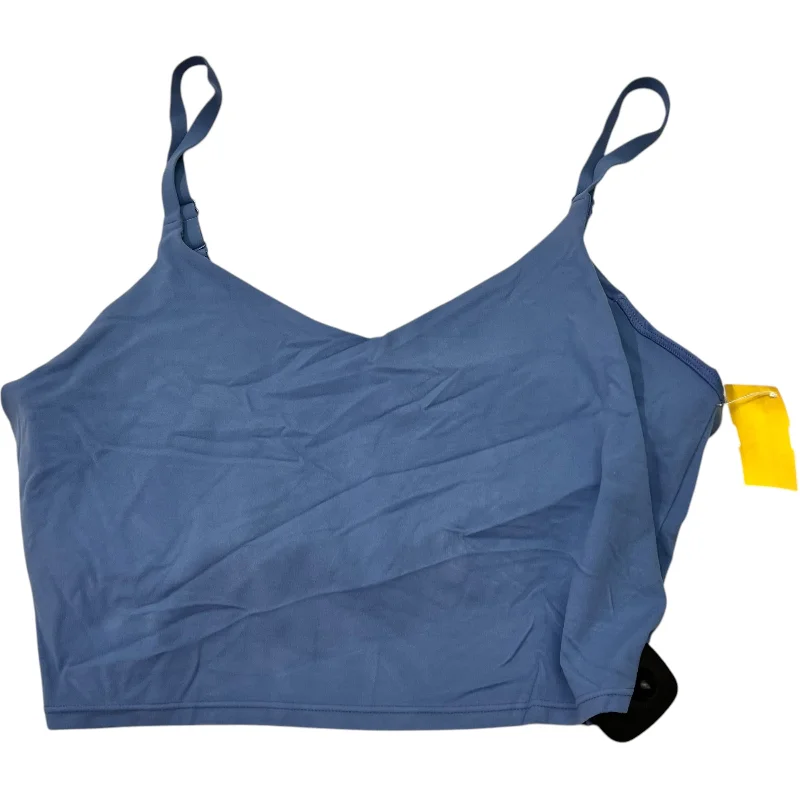 Women's Yoga Tops for Comfortable Fit -Athletic Tank Top By Athleta In Blue, Size: Xl