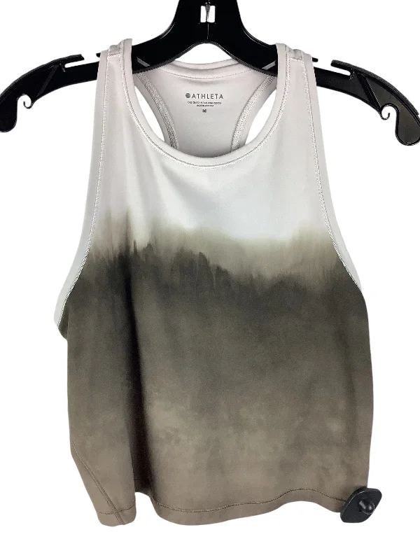 Yoga Tops for Women Who Practice Yoga -Athletic Tank Top By Athleta In Brown, Size: M