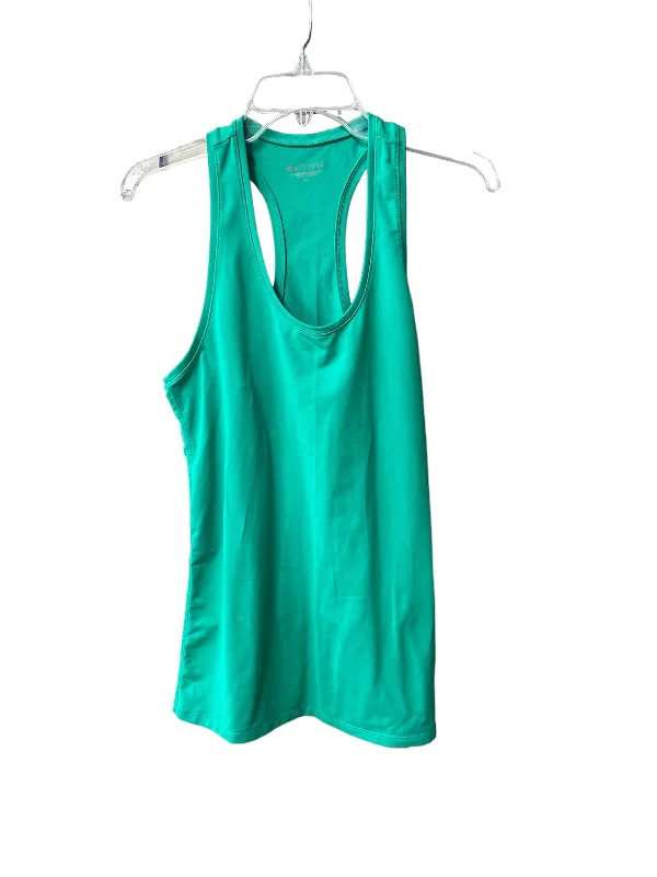 Women's Yoga Tops with Relaxed Fit -Athletic Tank Top By Athleta In Green, Size: L
