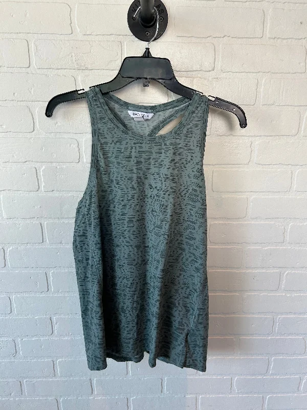 Yoga Tops for Active and High-Energy Workouts -Athletic Tank Top By Athleta In Green, Size: M
