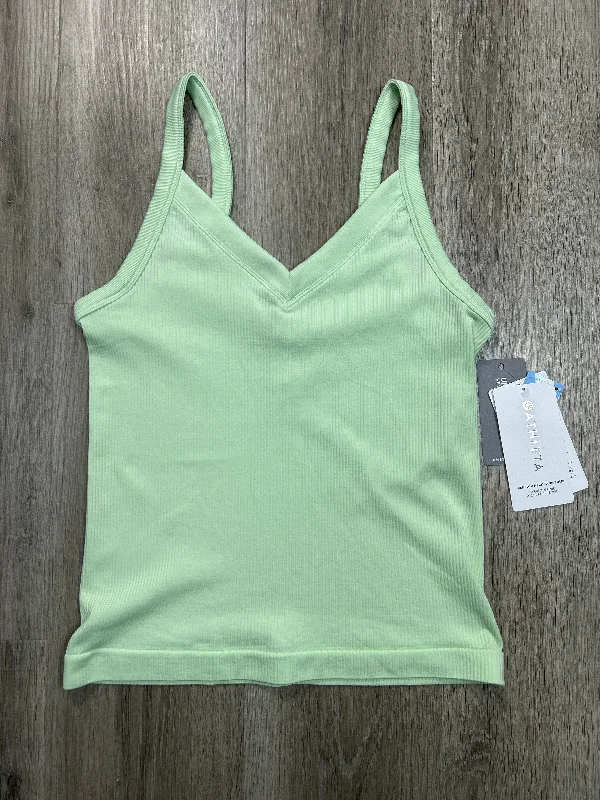 Yoga Tops for Hot Yoga and Stretching -Athletic Tank Top By Athleta In Green, Size: M Yoga Tops for Hot Yoga and Stretching -Athletic Tank Top By Athleta In Green, Size: M