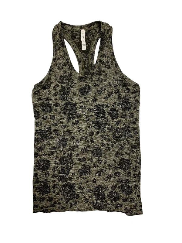 Yoga Tops with Relaxed Fit for Everyday Wear -Athletic Tank Top By Athleta In Green, Size: S