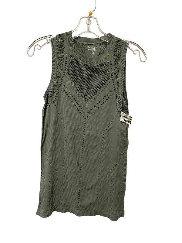Yoga Tops for Movement and Flexibility -Athletic Tank Top By Athleta In Green, Size: S