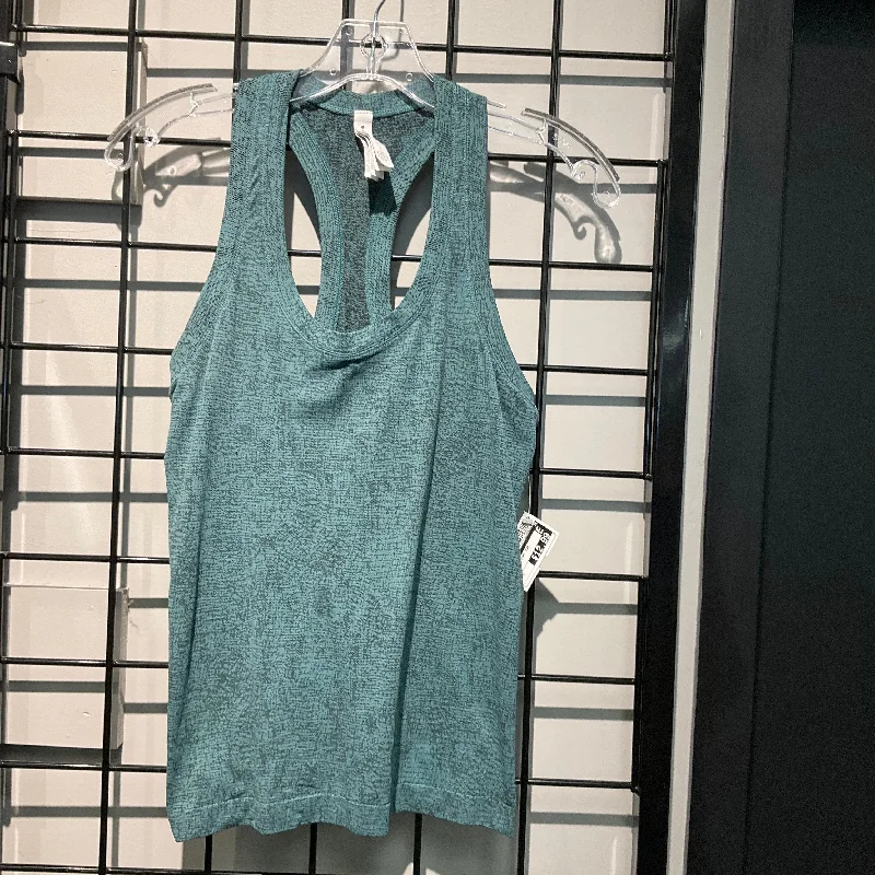 Stylish and Breathable Yoga Tops -Athletic Tank Top By Athleta In Green, Size: S
