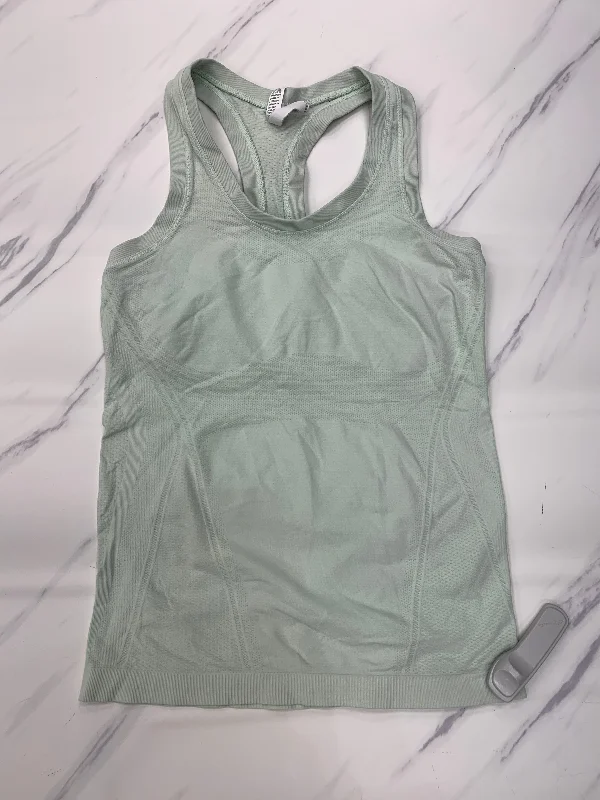 Yoga Tops for Better Posture -Athletic Tank Top By Athleta In Green, Size: S