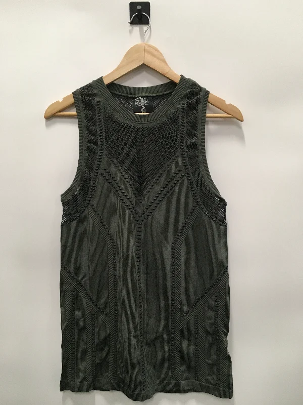 Stretchable Yoga Tops -Athletic Tank Top By Athleta In Green, Size: Xl