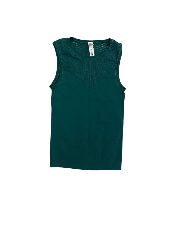 Yoga Tops for Core Flexibility -Athletic Tank Top By Athleta In Green, Size: Xxs