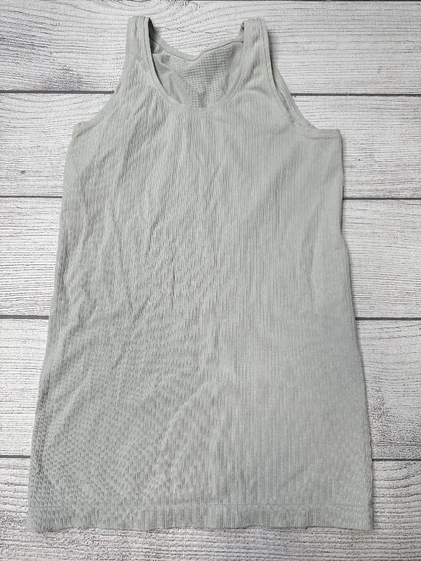 Yoga Tops with Full Support and Comfort -Athletic Tank Top By Athleta In Grey, Size: L Yoga Tops with Full Support and Comfort -Athletic Tank Top By Athleta In Grey, Size: L