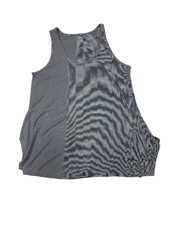 Comfortable Yoga Tops for Fitness -Athletic Tank Top By Athleta In Grey, Size: M