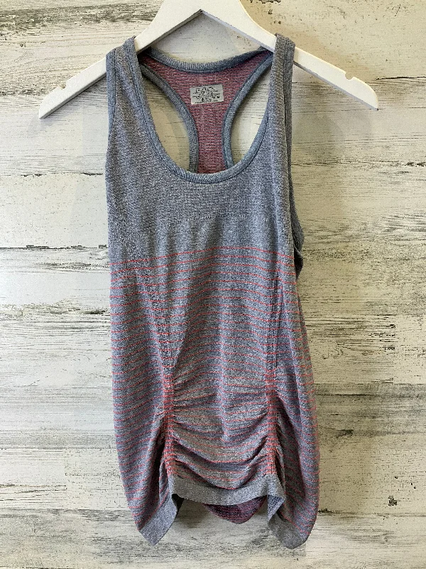 Premium Yoga Tops for Women -Athletic Tank Top By Athleta In Grey, Size: M