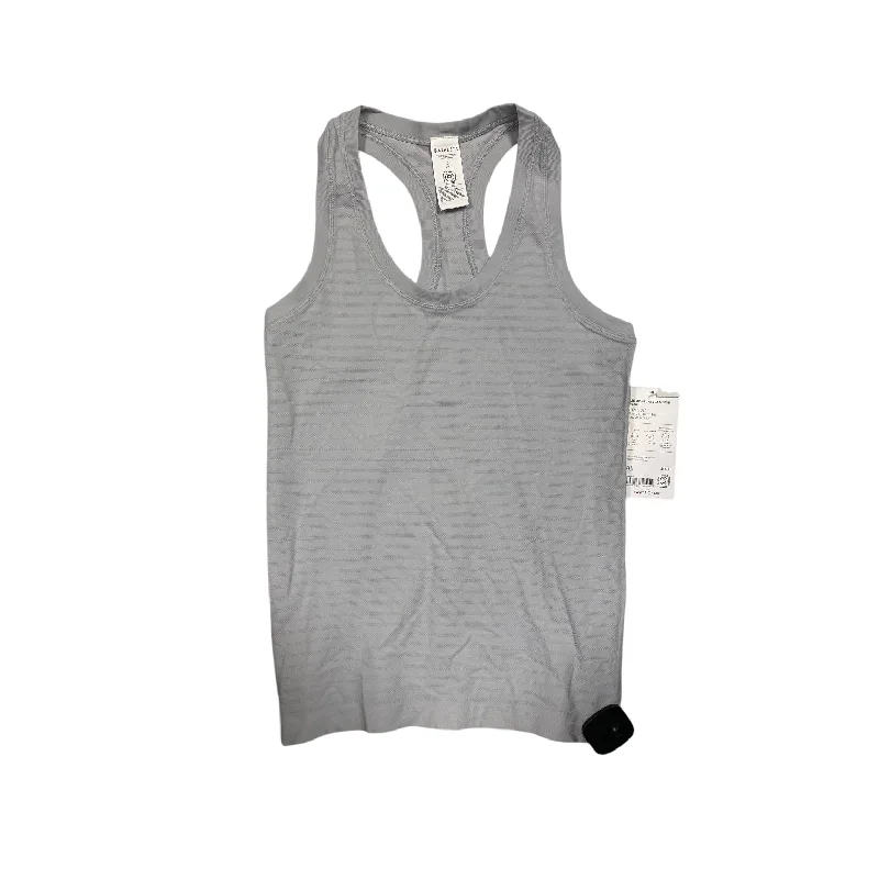 Yoga Tops for Flexibility in Yoga Class -Athletic Tank Top By Athleta In Grey, Size: S Yoga Tops for Flexibility in Yoga Class -Athletic Tank Top By Athleta In Grey, Size: S