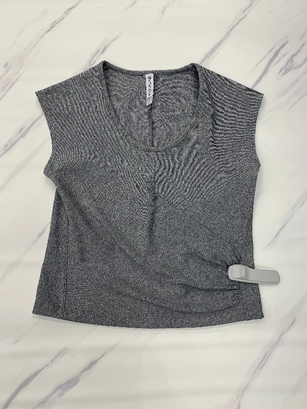 Yoga Tops for Stretching and Strength -Athletic Tank Top By Athleta In Grey, Size: S