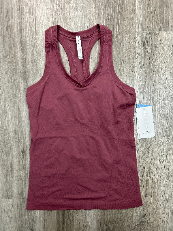 Women's Yoga Tops for Deep Stretching -Athletic Tank Top By Athleta In Mauve, Size: M Women's Yoga Tops for Deep Stretching -Athletic Tank Top By Athleta In Mauve, Size: M