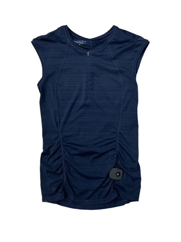 Stylish Yoga Tops for Outdoor Activities -Athletic Tank Top By Athleta In Navy, Size: Xs