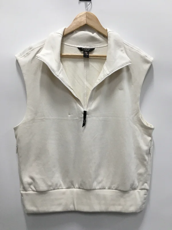 Women's Yoga Tops with Performance Features -Athletic Tank Top By Athleta In Off White, Size: M