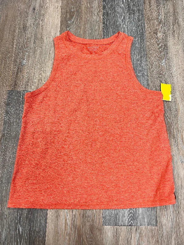 Comfortable and Stylish Yoga Tops for Women -Athletic Tank Top By Athleta In Orange, Size: S