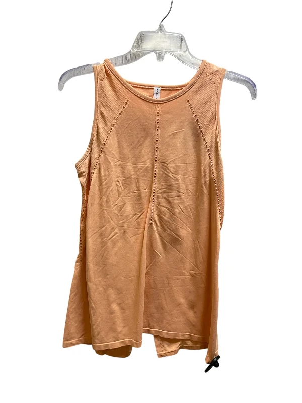 Breathable Yoga Tops for Comfortable Poses -Athletic Tank Top By Athleta In Orange, Size: S Breathable Yoga Tops for Comfortable Poses -Athletic Tank Top By Athleta In Orange, Size: S