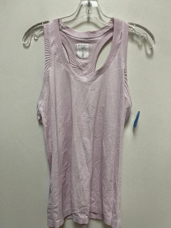 Women's Yoga Tops for Everyday Flexibility -Athletic Tank Top By Athleta In Pink, Size: L Women's Yoga Tops for Everyday Flexibility -Athletic Tank Top By Athleta In Pink, Size: L