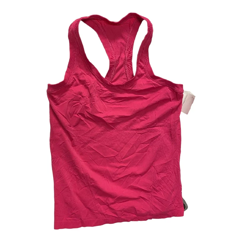 Yoga Tops for Movement and Flexibility Support -Athletic Tank Top By Athleta In Pink, Size: M