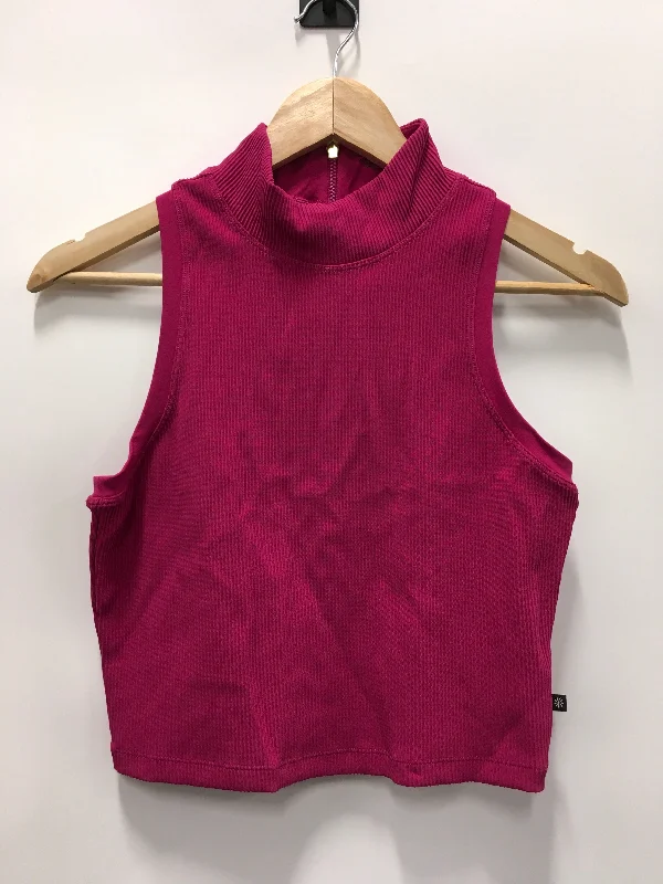 Yoga Tops for Flexibility and Recovery Poses -Athletic Tank Top By Athleta In Pink, Size: M