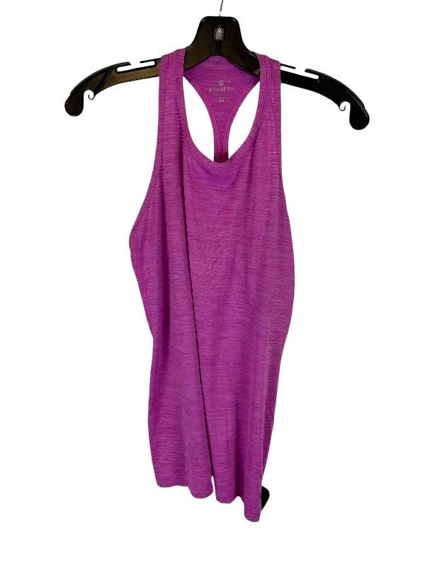 Yoga Tops for Power and Flexibility -Athletic Tank Top By Athleta In Pink, Size: Xs
