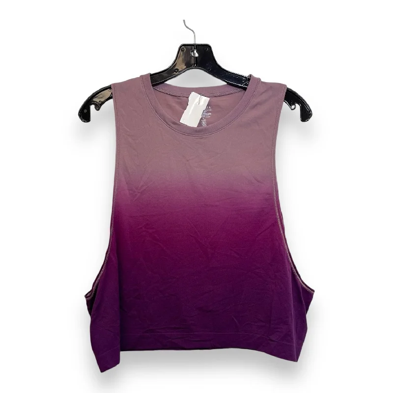 Stylish Yoga Tops for Fitness and Flexibility -Athletic Tank Top By Athleta In Purple, Size: L Stylish Yoga Tops for Fitness and Flexibility -Athletic Tank Top By Athleta In Purple, Size: L