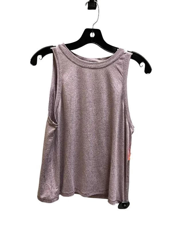 Elegant Yoga Tops for Women -Athletic Tank Top By Athleta In Purple, Size: S