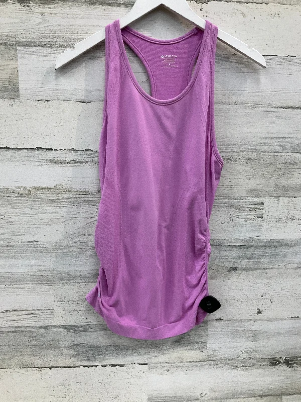 Yoga Tops for Better Movement -Athletic Tank Top By Athleta In Purple, Size: S