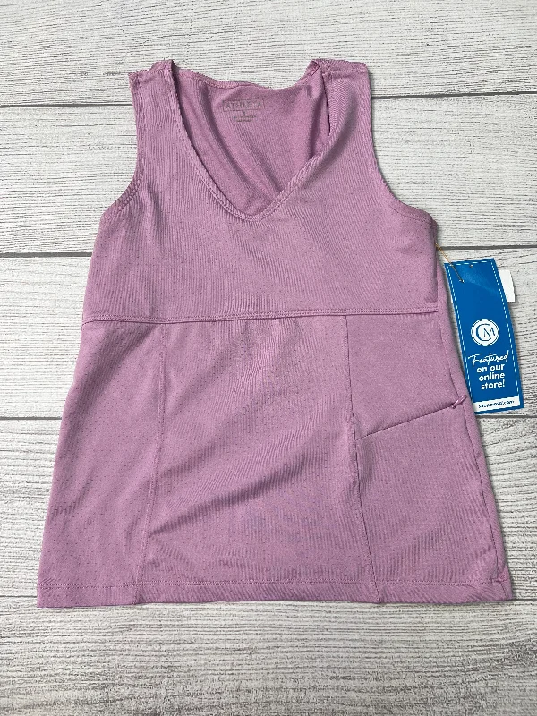 Best Yoga Tops for Comfort -Athletic Tank Top By Athleta In Purple, Size: S
