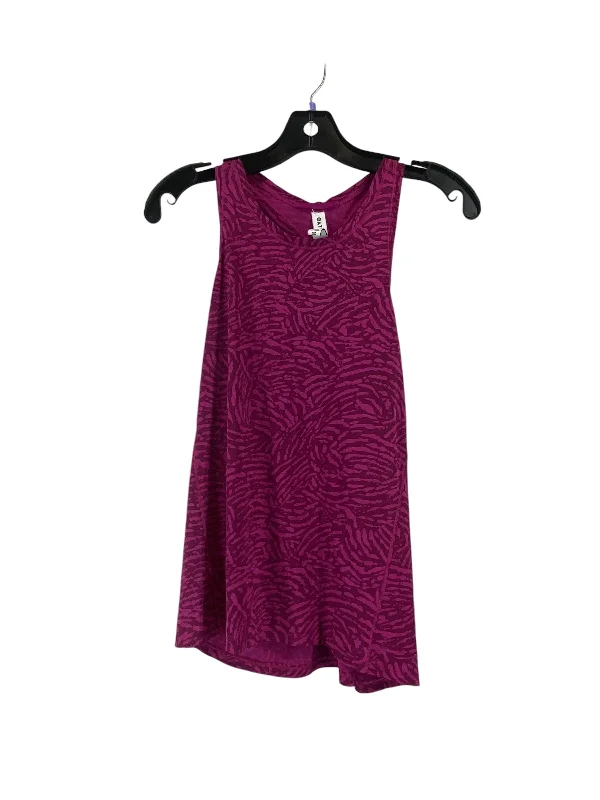 Yoga Tops for Deep Flexibility -Athletic Tank Top By Athleta In Purple, Size: Xs