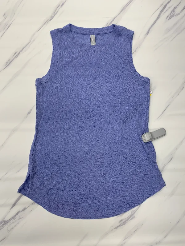 Yoga Tops for Women -Athletic Tank Top By Athleta In Purple, Size: Xxs