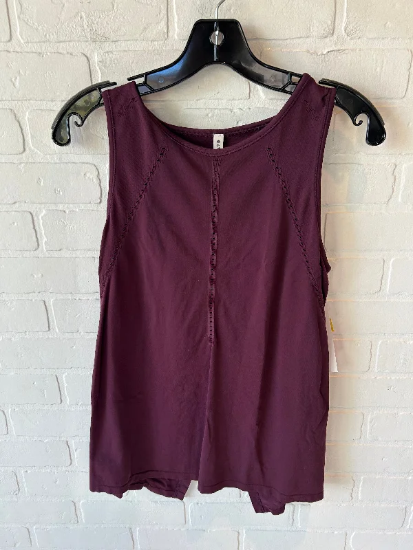 Yoga Tops for Everyday Yoga -Athletic Tank Top By Athleta In Red, Size: S
