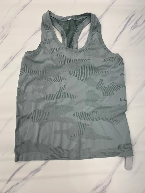 Women's Yoga Tops for Warm Weather Practice -Athletic Tank Top By Athleta In Sage, Size: 6 Women's Yoga Tops for Warm Weather Practice -Athletic Tank Top By Athleta In Sage, Size: 6