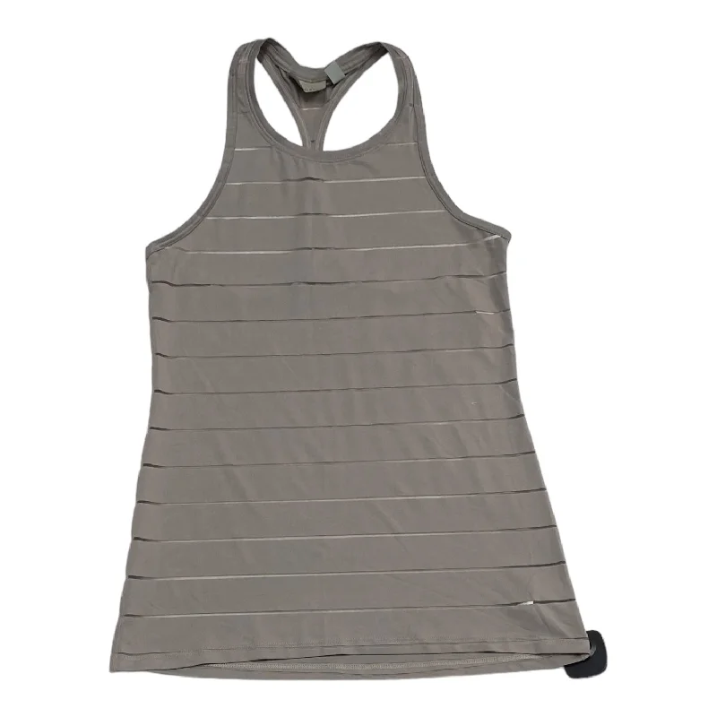Yoga Tops for Flexibility and Strength -Athletic Tank Top By Athleta In Taupe, Size: Xxs