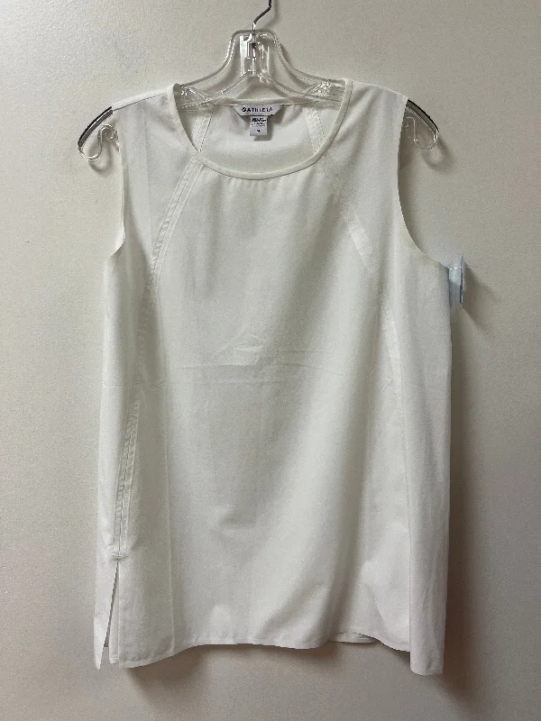 Yoga Tops for Better Movement -Athletic Tank Top By Athleta In White, Size: M