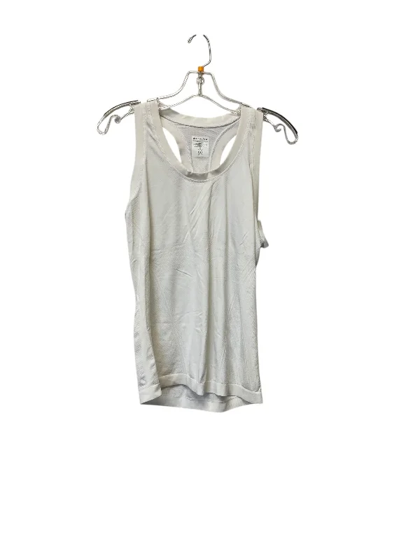 Women's Yoga Tops for Soft Comfort -Athletic Tank Top By Athleta In White, Size: M