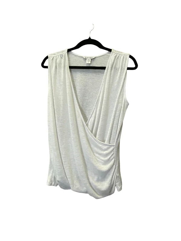 Performance Yoga Tops for Flexibility -Athletic Tank Top By Athleta In White, Size: M