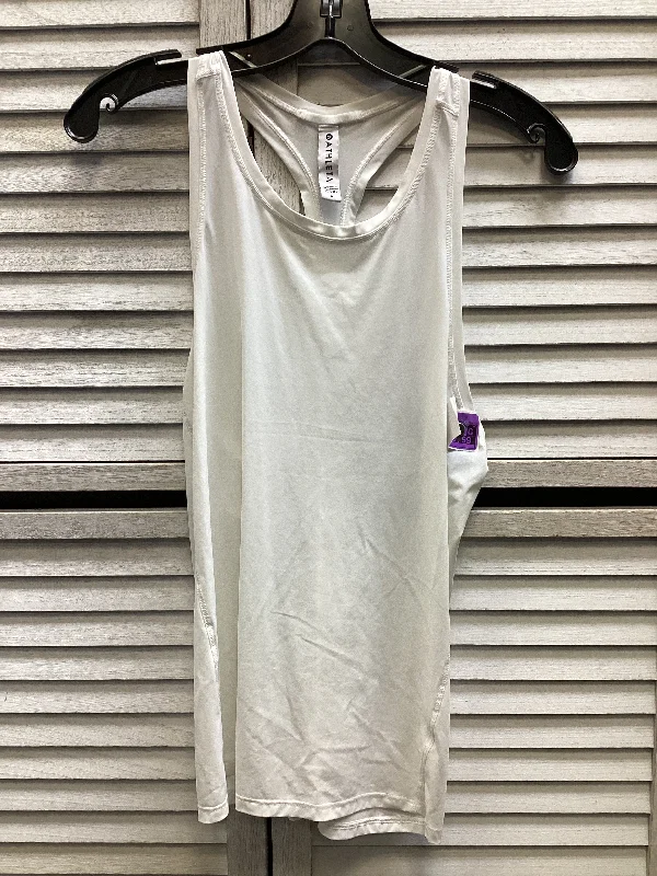 Yoga Tops for Movement and Flexibility -Athletic Tank Top By Athleta In White, Size: S Yoga Tops for Movement and Flexibility -Athletic Tank Top By Athleta In White, Size: S