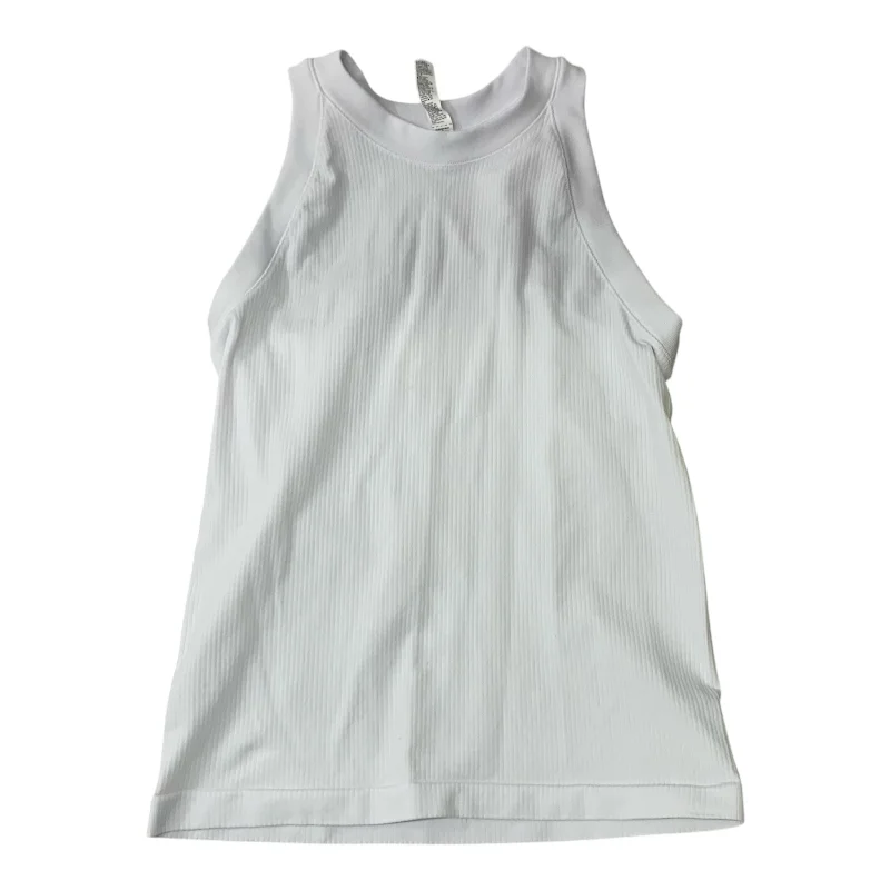 Tank Style Yoga Tops -Athletic Tank Top By Athleta In White, Size: S